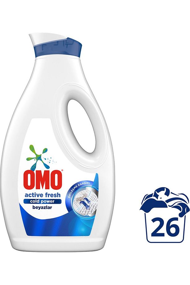 Sıvı Çamaşır Deterjanı Active Fresh Cold Power Beyazlar 1690 ml X 4 Adet - 3