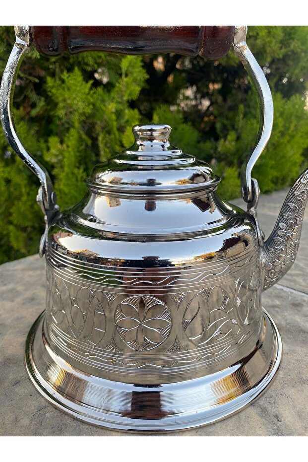 إبريق شاي نحاسي هوم ديكور - مقاوم للآلة - 6