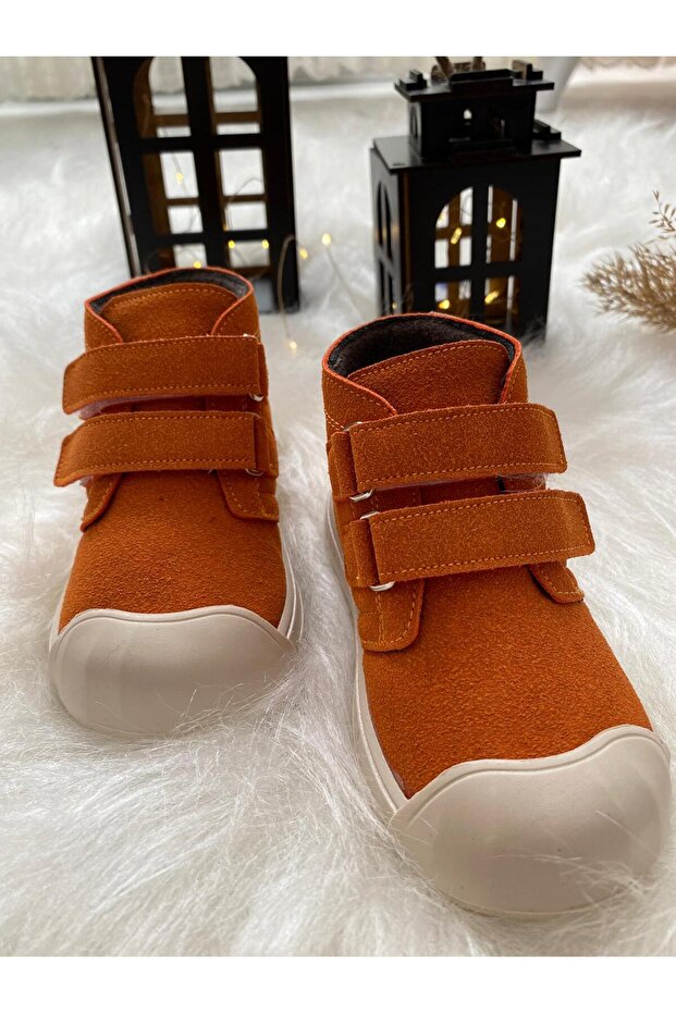 Çocuk Bebek Kışlık Kısa Bot Ayakkabı - 6