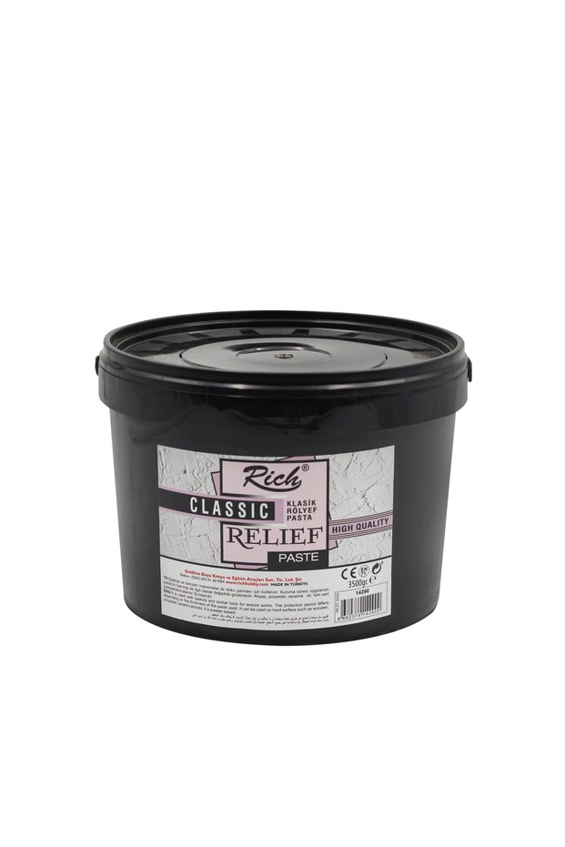 Rölyef Pasta 3500gr Beyaz