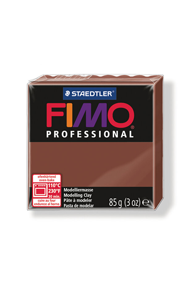 Fimo Professional Polimer Kil 85Gr. Chocolate - 1