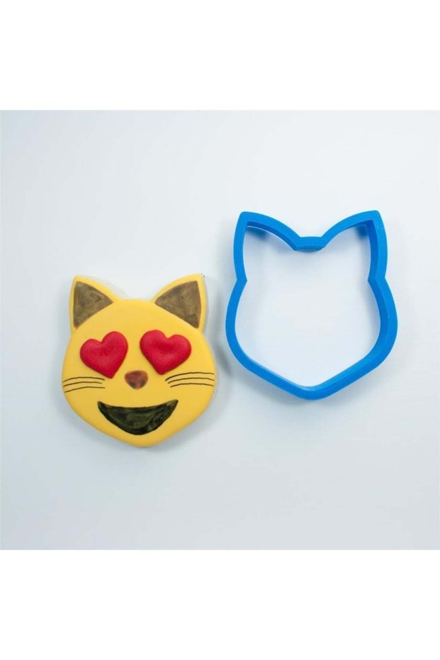 Emoji Cat Cookie Mold