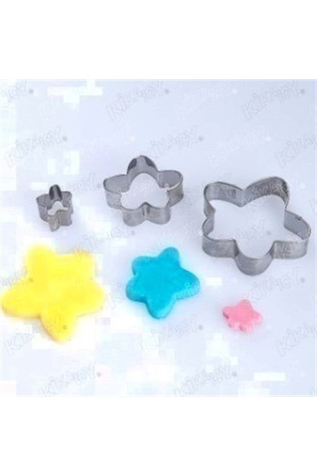 Pst-kpt030m close the 3 piece metal set of flowers