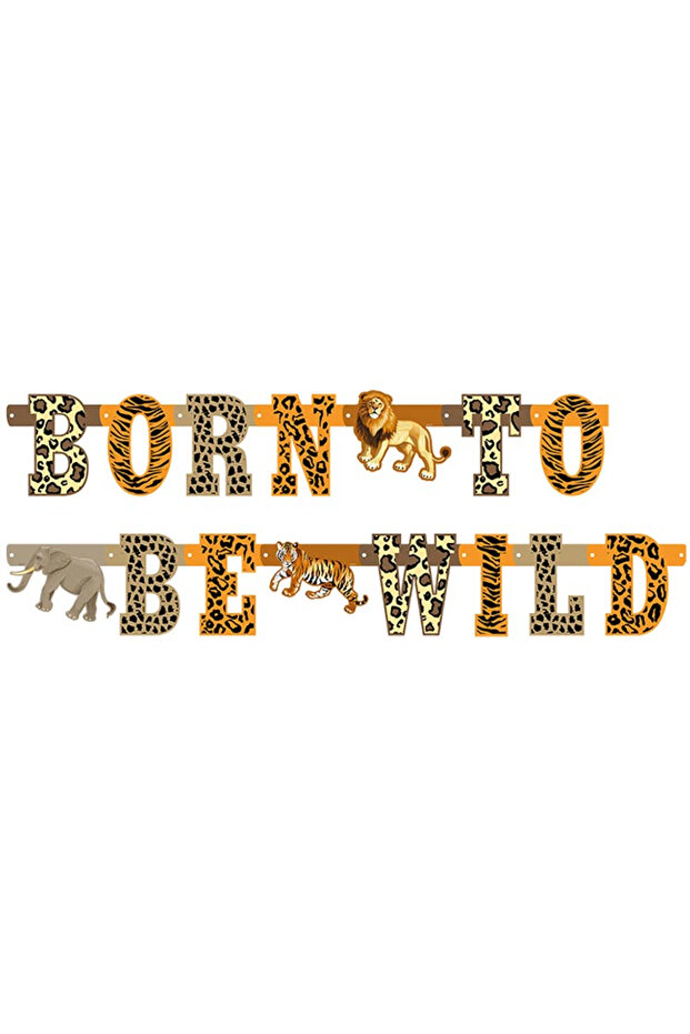 Born to Be Wild Banner 180 cm