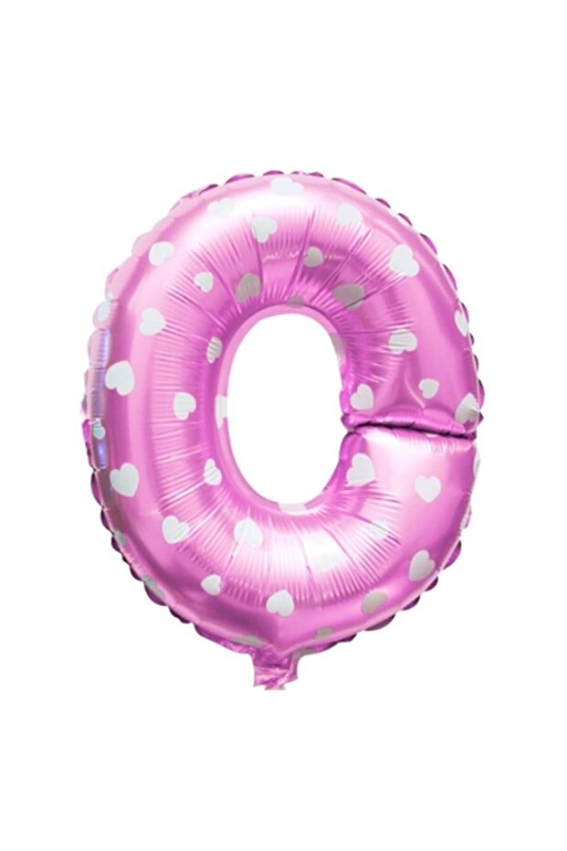 O Pink 16 Inch Foil Balloon