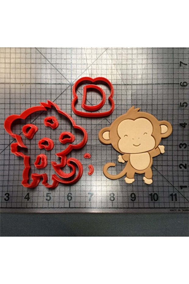 Monkey Safari Cookie Cutter 8 cm