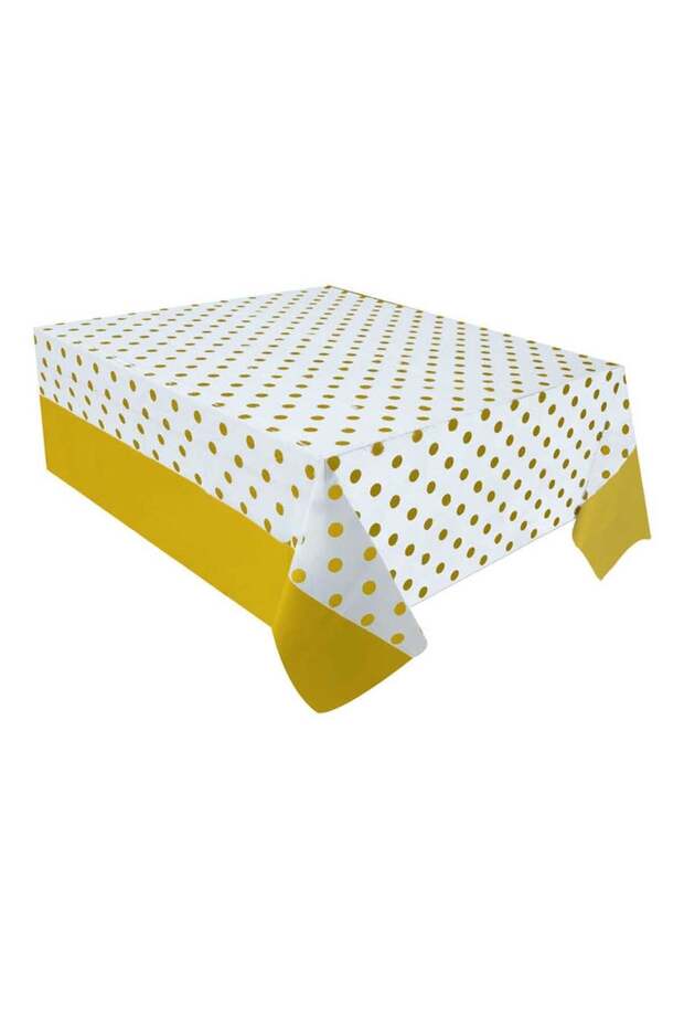 Table Cover with Points Gold Ms-065