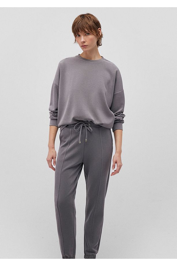 Lux Touch TENCEL TM Gri Modal Sweatshirt 168837-70122 - 2
