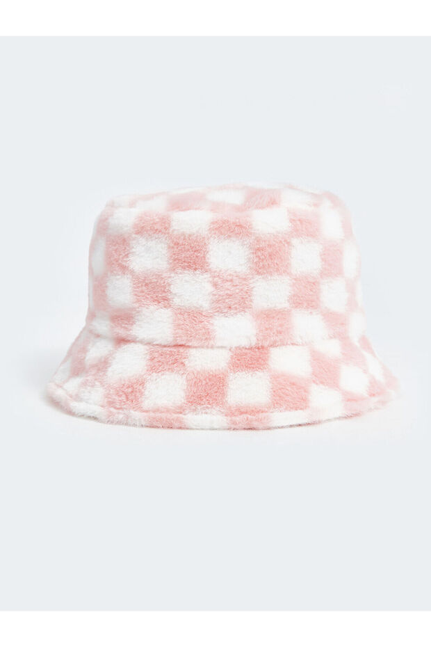 Lcw Accessories Plaid Patterned Girl's Bucket Hat (W4)