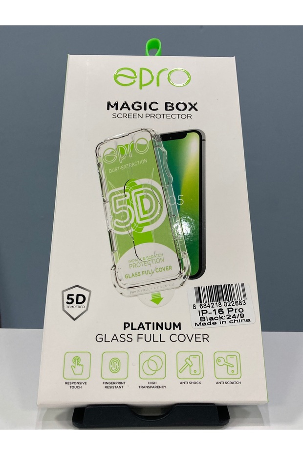 MAGİC BOX  KIRILMAZ CAM 5D İPHONE 16 PRO - 1