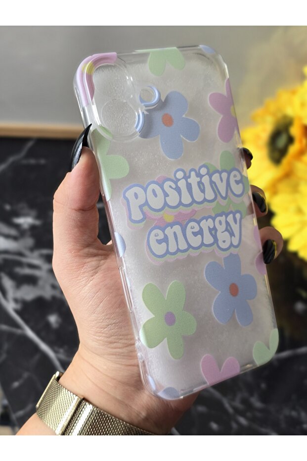 حافظة هاتف شفافة مطبوعة متوافقة مع هاتف Iphone 16 PLUS - 3