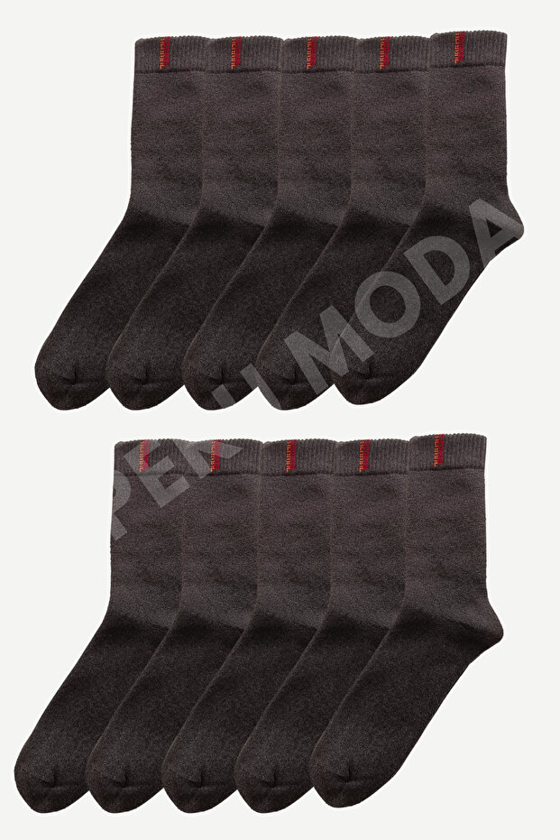 10 Pack Thermal Socks Winter Thick Men's Women's Unisex Seamless Toe Socks