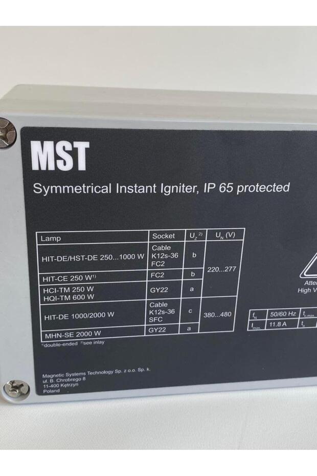 High Intensity Discharge Lamp Igniter Igniter 230/480 Zir 2000 as 2L - 2