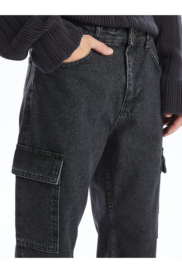 Lcwk 780 Jogger Erkek Kargo Jean Pantolon - 3