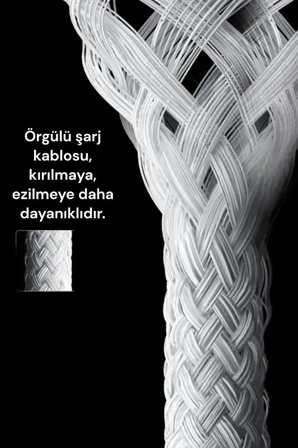 iphone Uyumlu Hızlı Şarj Aleti set Kablo Adaptör Set Orijinal 15seri ve 16 seri 20W Type c aa+ - 2