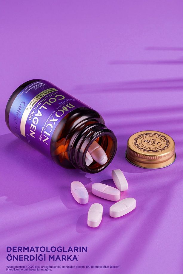Beauty Collagen Tablet 3 Al 2 Öde - Tip1 Tip 3 Hidrolize Kolajen - 4