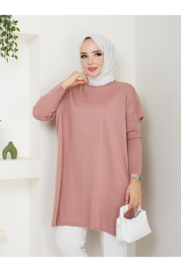 Harika Balıkçı Yaka Triko Tunik - 4