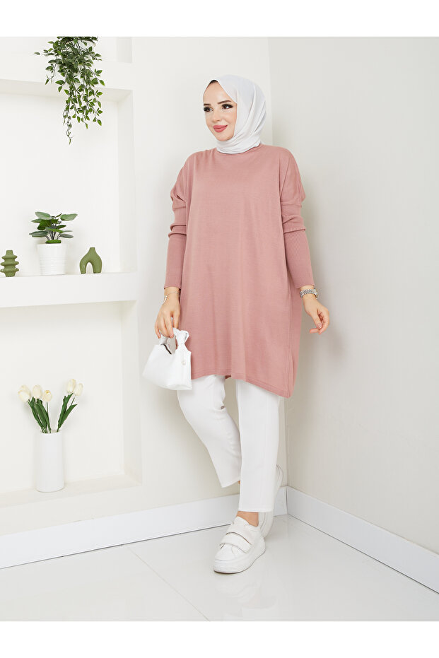 Harika Balıkçı Yaka Triko Tunik - 7