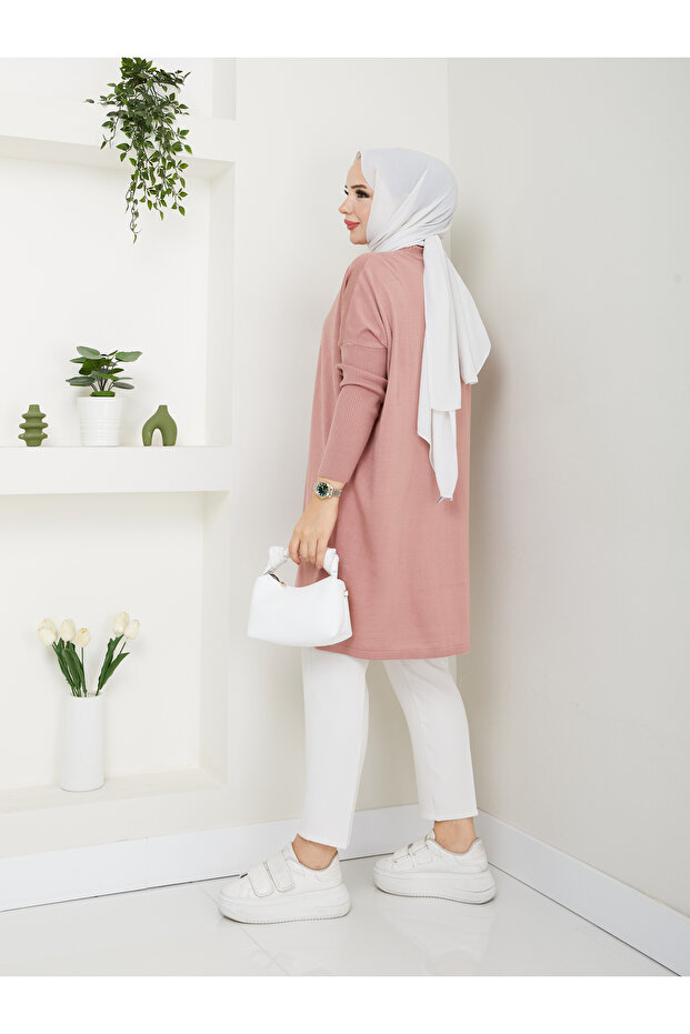 Harika Balıkçı Yaka Triko Tunik - 2