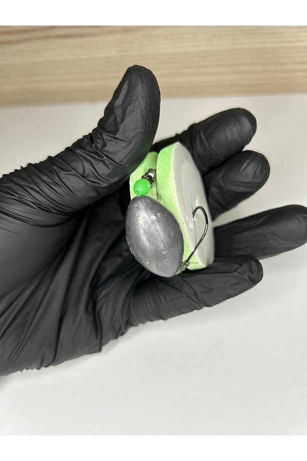 Lrf Için Özel Yapım Glowlu Tek Iğneli 5 gram Gezer Kurşunlu Hazır Olta Iğnesi Takımı Tekne Kıyı - 5
