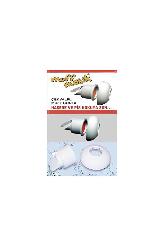 4 ADET Koku Yok! Çekvalfli Adaptör Conta Lavabo Gideri Koku Önleyici Gider Adaptör - 3