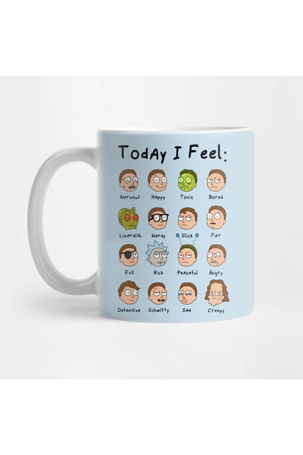 Rick and Morty Today I Feel Morty Kupa Bardak - 1