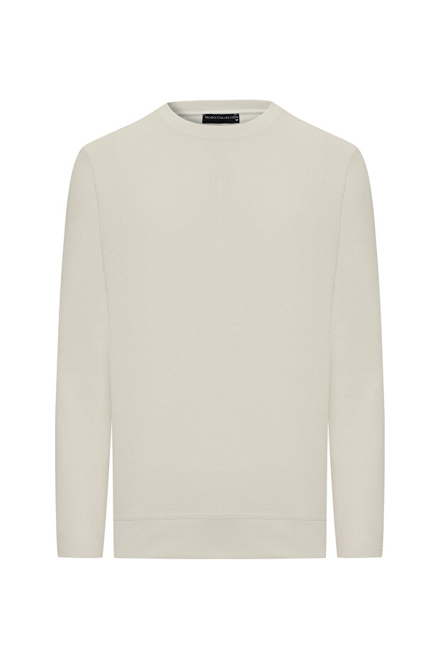 Crew Neck Long Sleeve Sweatshirt