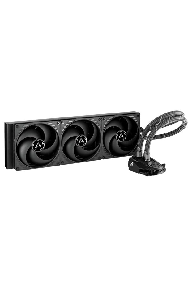 Arctic ar acfre00092a liquid freezer ii-420 intel-amd 420mm radiator with p14 fan, liquid processor cooling