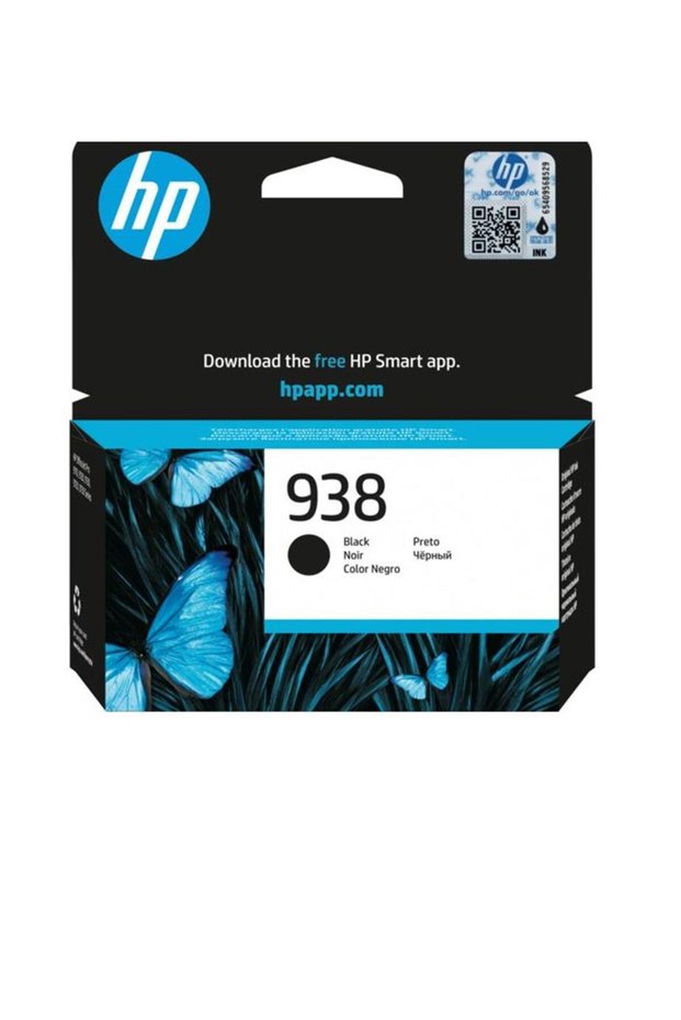 Hp 938 black black cartridge 4s6x8pe
