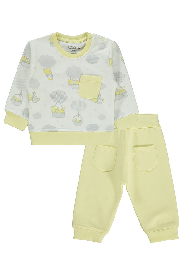 Baby Girl Set 0-12 Months Ecru