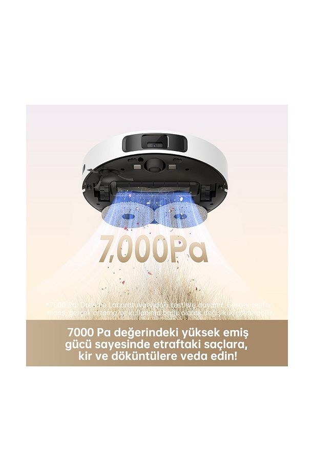 Pro Gen 2 Robot Süpürge Beyaz 7000 Pa Emiş Gücü (EN GÜÇLÜ ROBOT SÜPÜRGE) - 5