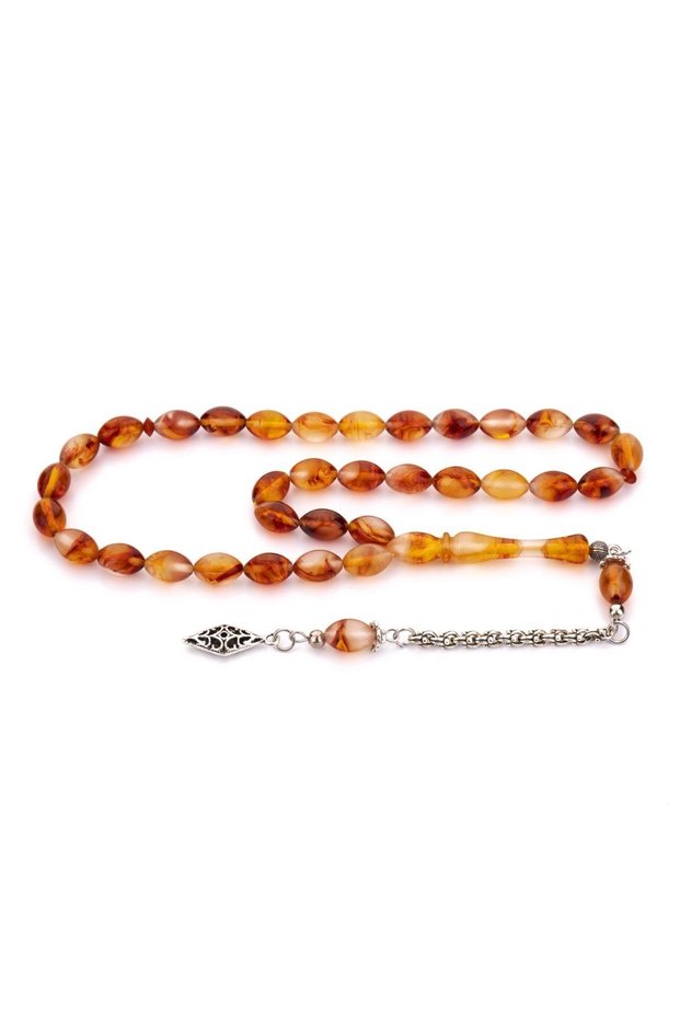 Glow-In-The-Dark Moire Color Cat's Eye Prayer Beads