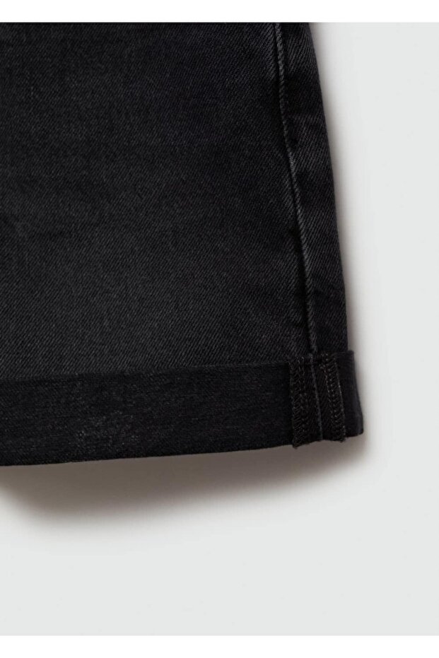 Mom-fit Denim Şort - 8