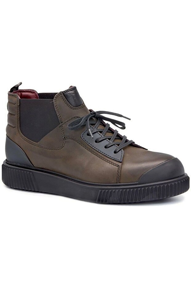 1318 Erkek Casual Bot - Haki - 2