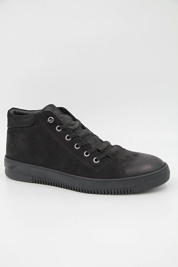 1102 Erkek Casual Bot - Siyah - 2