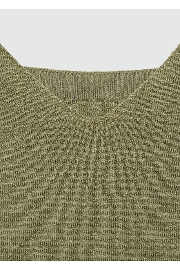 Triko cropped bluz - 6