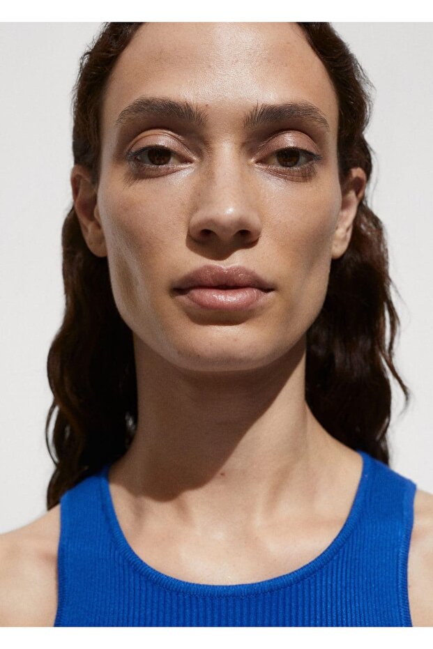 Kısa Triko Elbise - 5