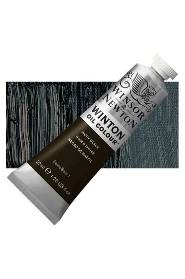 37ml Yağlı Boya 5li Ana Renkler (titanium White, Ivory Black, Cadmium. Red Hue, Cadmium Yellow Hue, - 3