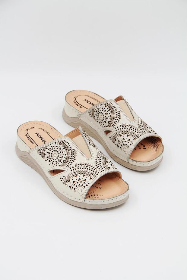 23612 Kadın Terlik - BEJ - 4