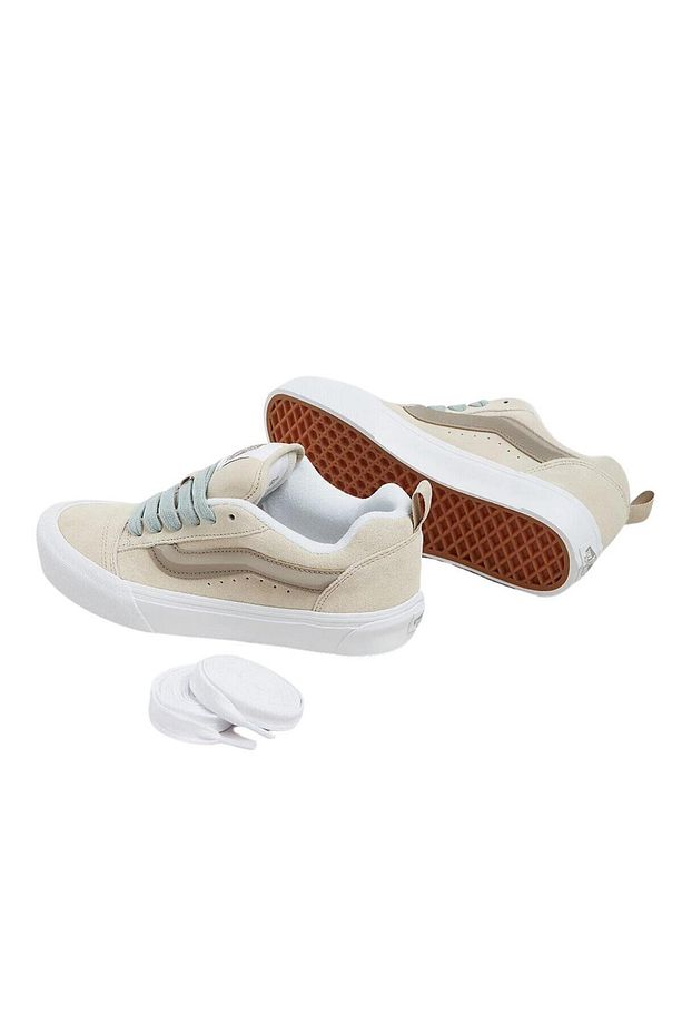 000crpbys1-r Knu Skool Spor Ayakkabı Krem - 3