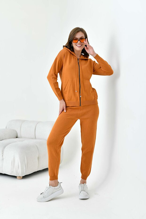 Women's Zippered Double Suit Onion 20663