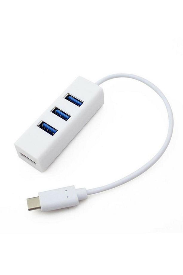 2113 Usb 3.1 Type C Çoklayıcı 4 Port Usb 3.0 Hub Çoğaltıcı Çoklama - 1
