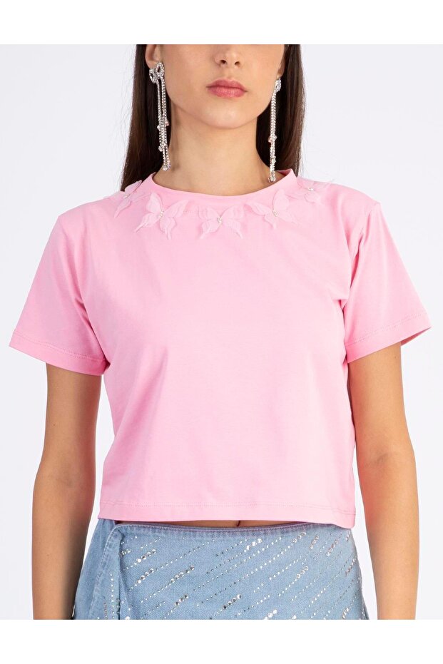 Torides Kadın Tshirt Pembe - 4