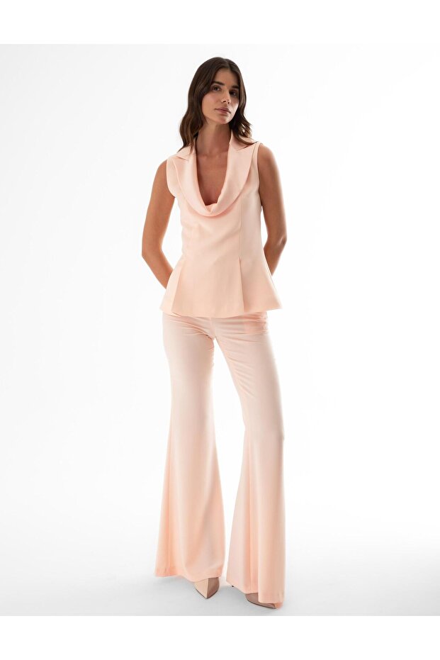 Nitza Kadın Bluz Somon - 7