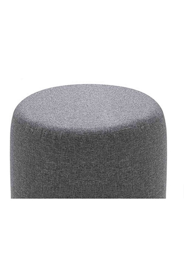 SİLİNDİR PUF, GRİ - 2