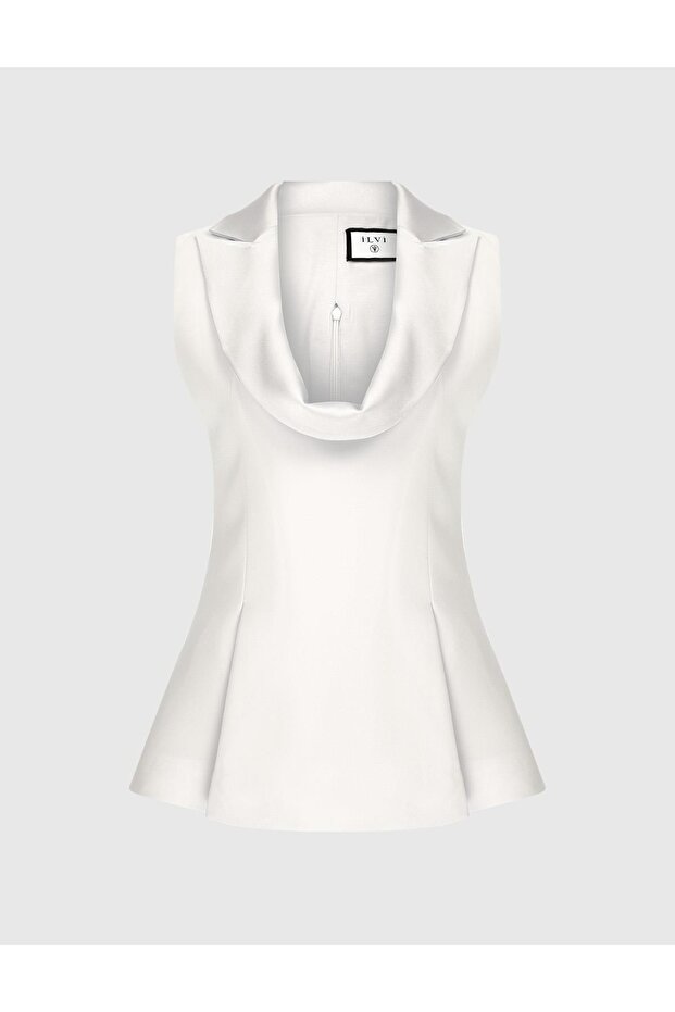 Nitza Kadın Bluz Ekru - 3