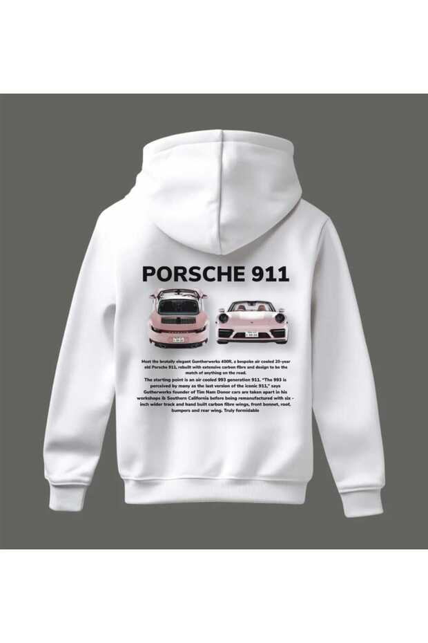 100% N Cotton Porsche Printed Unshex Model Sweatshirt