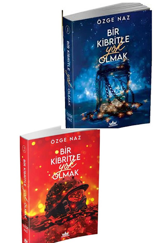CİLTSİZ Bir Kibritle Yok Olmak 1 ve 2. kitap seti
