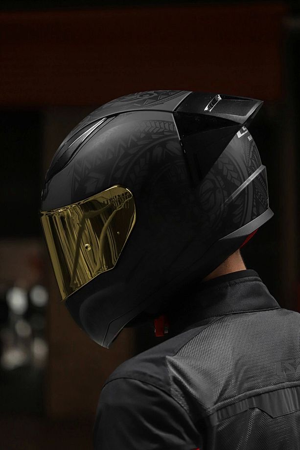 Rapid Race Takaroa Mat Siyah Kask + Spoiler - 6
