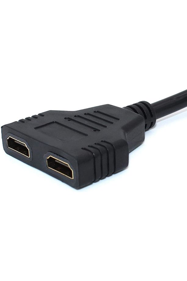 2 Port Hdmi Splitter Switch Çoklayıcı 4k 3d Y Splitter Kablo Çoklu Ekran Full Hd 1080p Cabble - 8
